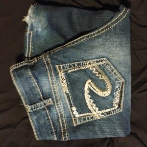 Silver Jeans Dark Blue Boot Cut